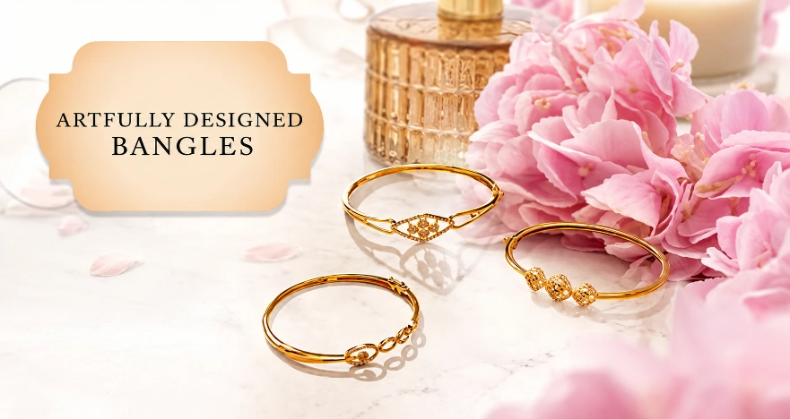 Gold Bangles Collection