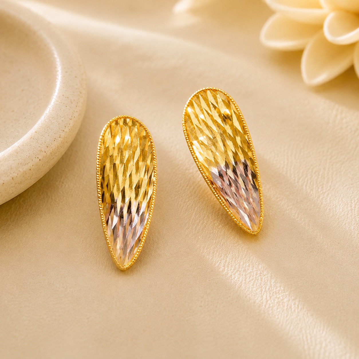 Gold Jhumka Design 8