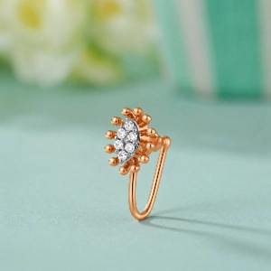Gold Nose Pins Jewellery
