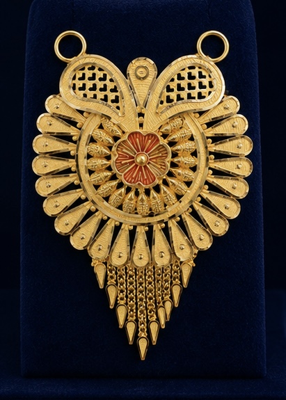 Gold Pendant Design 11