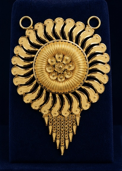 Gold Pendant Design 12