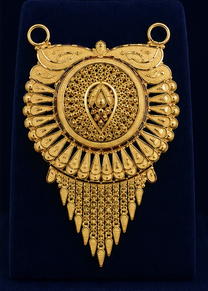 Gold Pendant Design 2