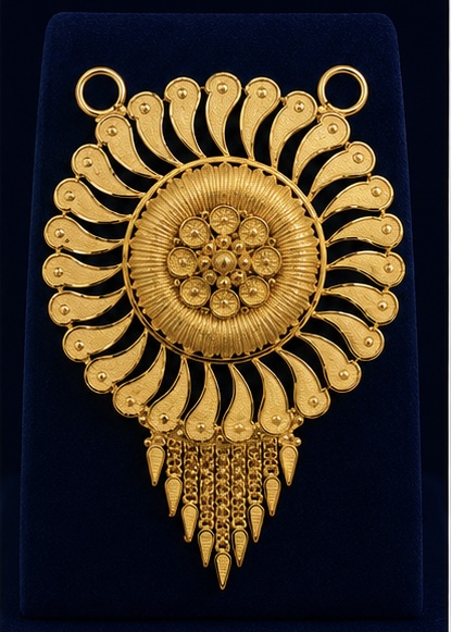Gold Pendant Design 5