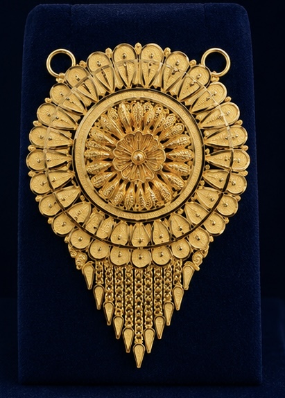 Gold Pendant Design 8