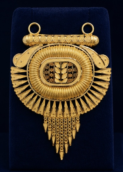 Gold Pendant Design 9